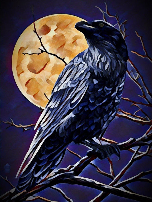 Crow | Diamond Painting