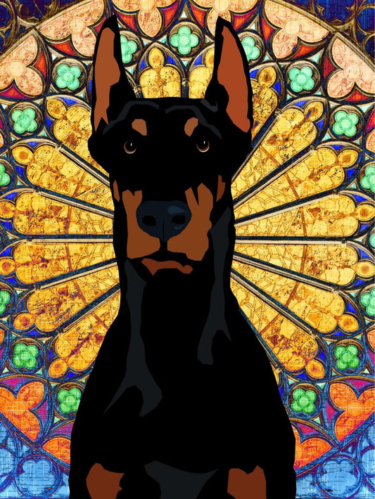 Dog Doberman | Diamond Painting