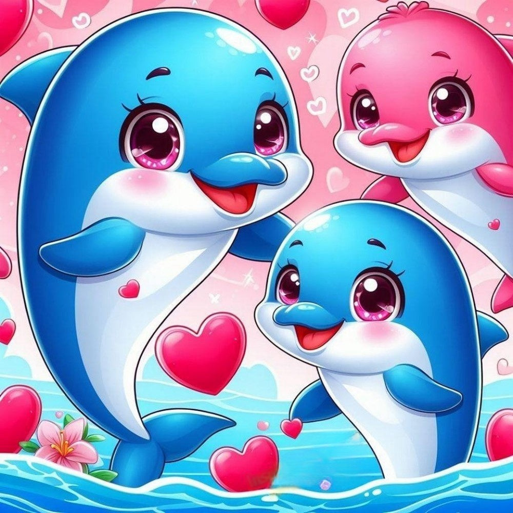 Dolphin | Diamond Painting