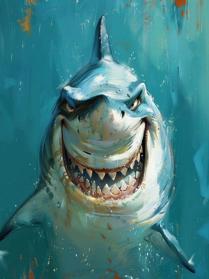 Shark | Diamond Painting