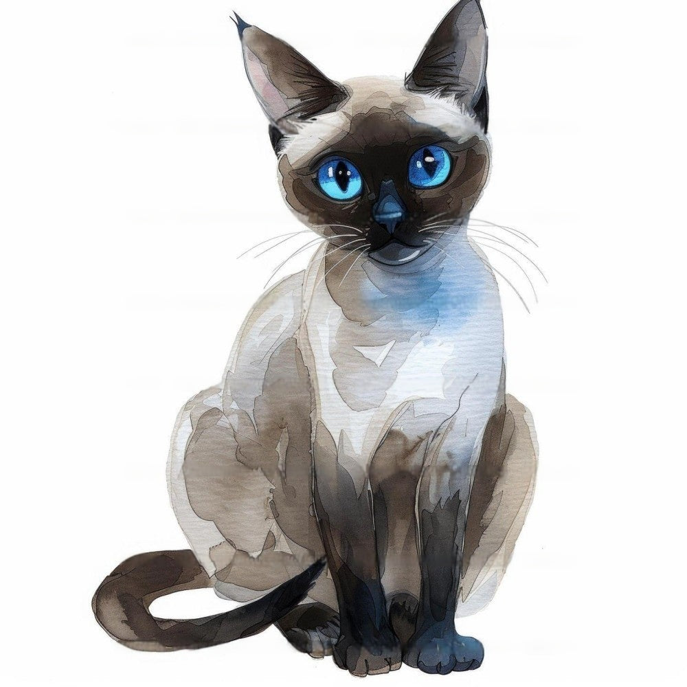 Siamese Cat | Diamond Painting
