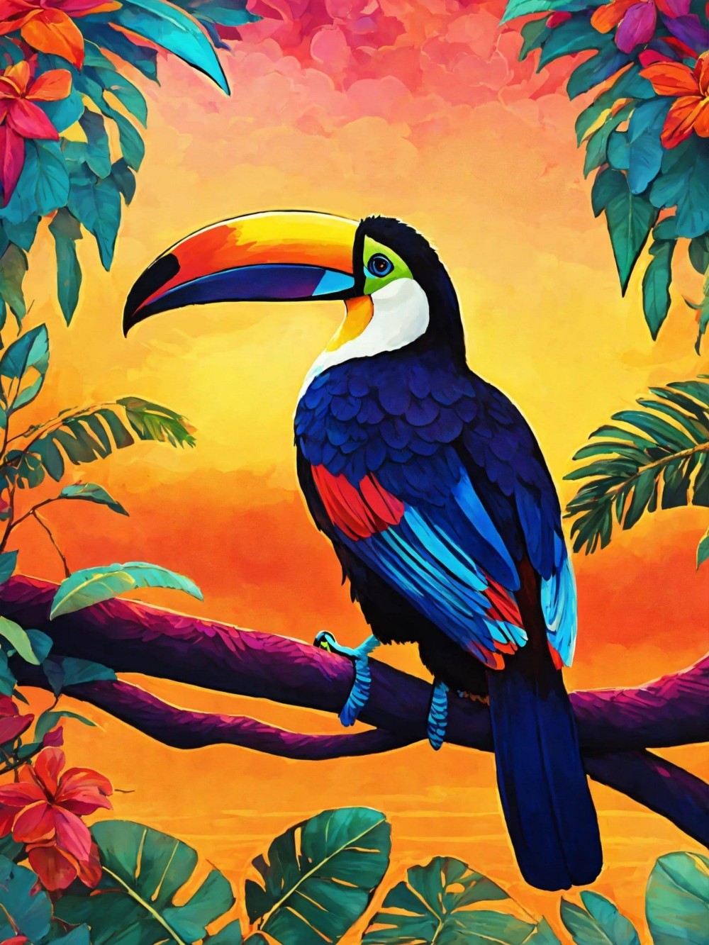 Toucan Bird | Diamond Painting