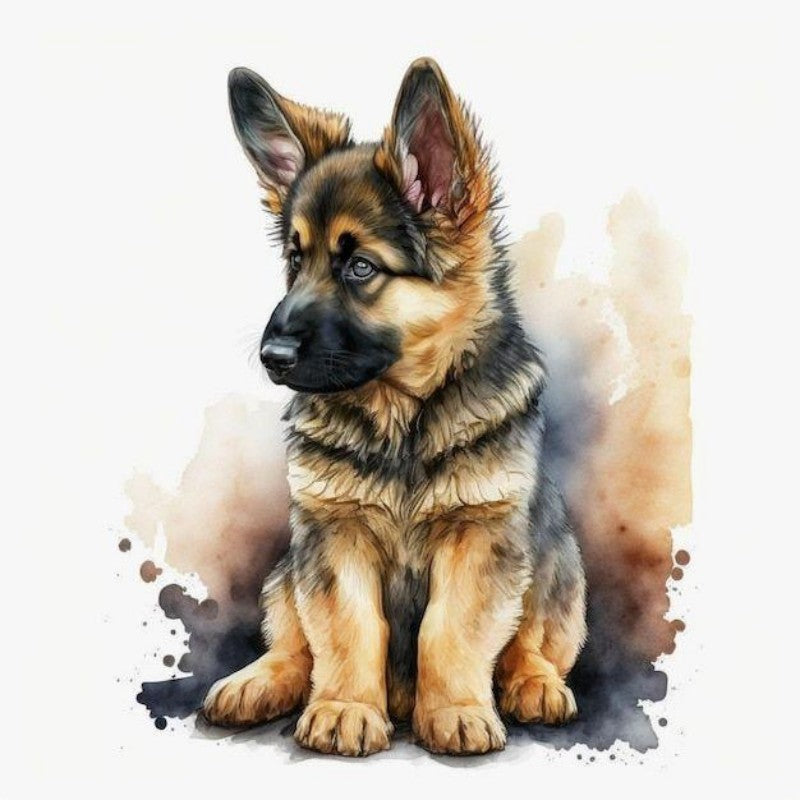 Dog German Shepherd | Diamond Painting