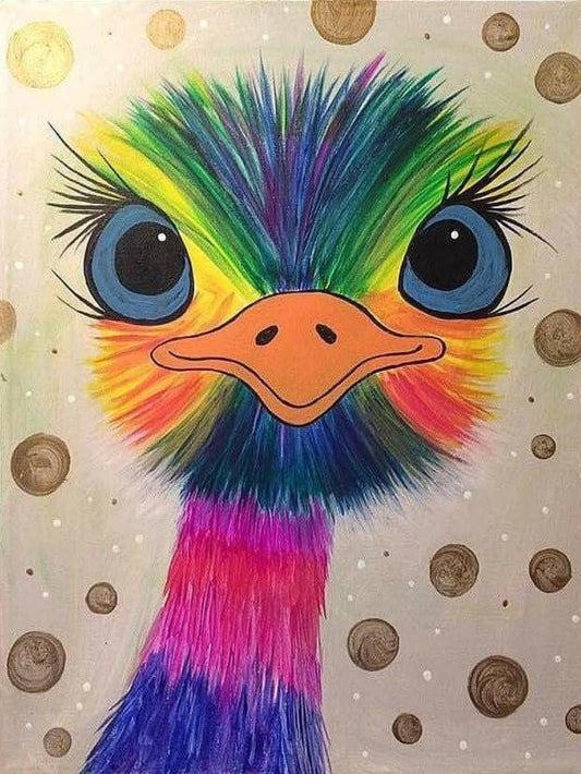 Ostrich | Diamond Painting