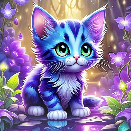 Colorful Cat | Diamond Painting