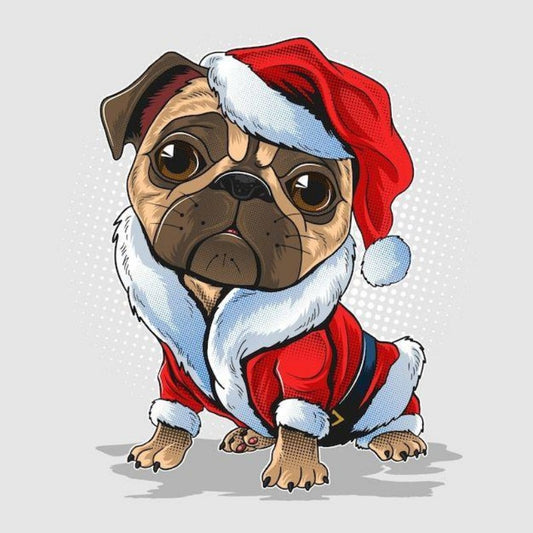 Dog Pug | Diamond Painting
