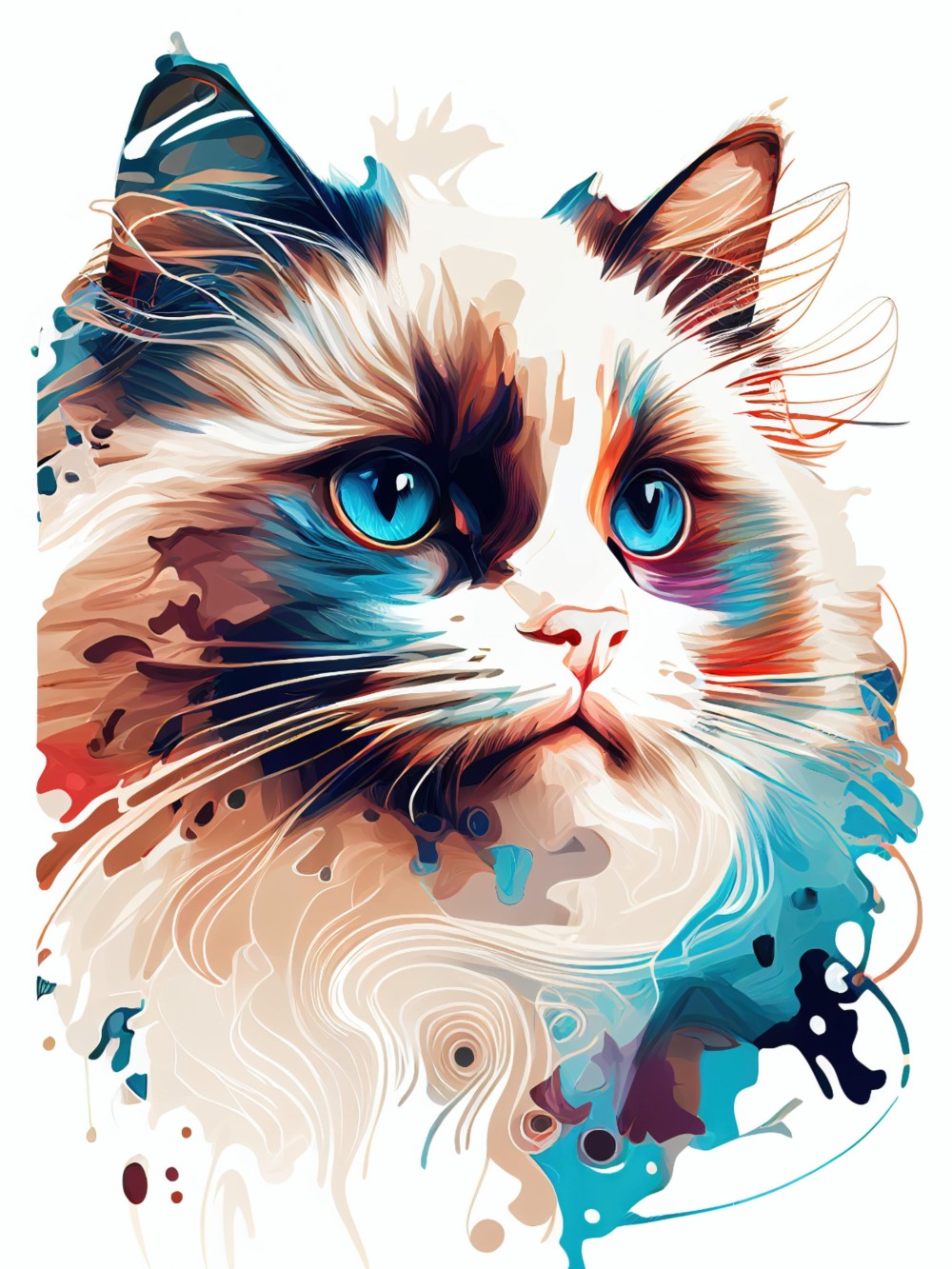 Ragdoll Cat | Diamond Painting