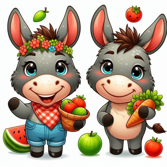 Donkey | Diamond Painting