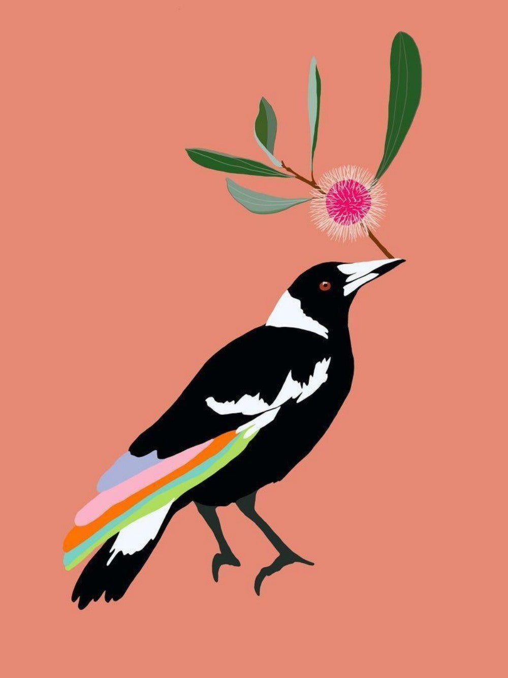 Magpie | Diamond Painting