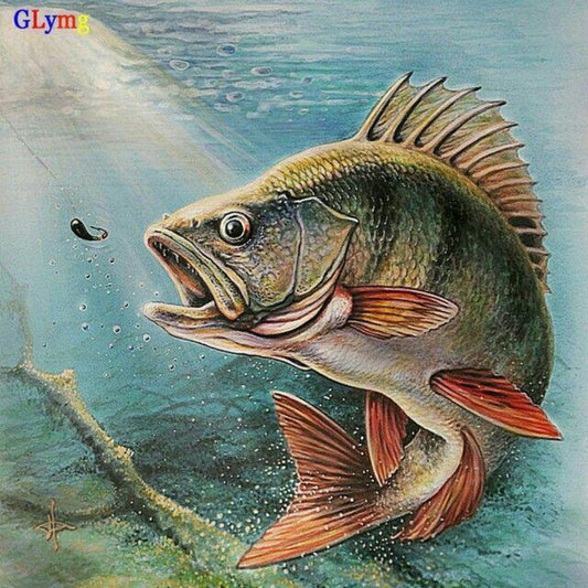 Bass Fish | Diamond Painting