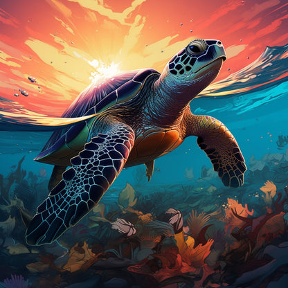 Turtle | Diamond Painting