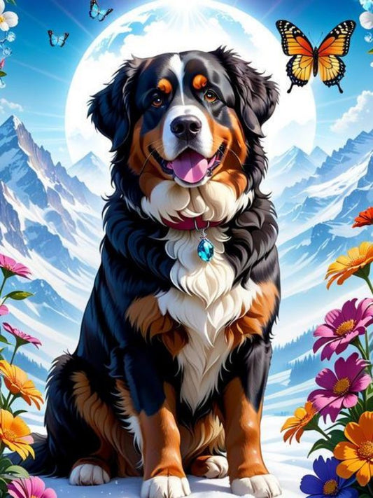 Bernese Mountain Dog | Diamond Painting