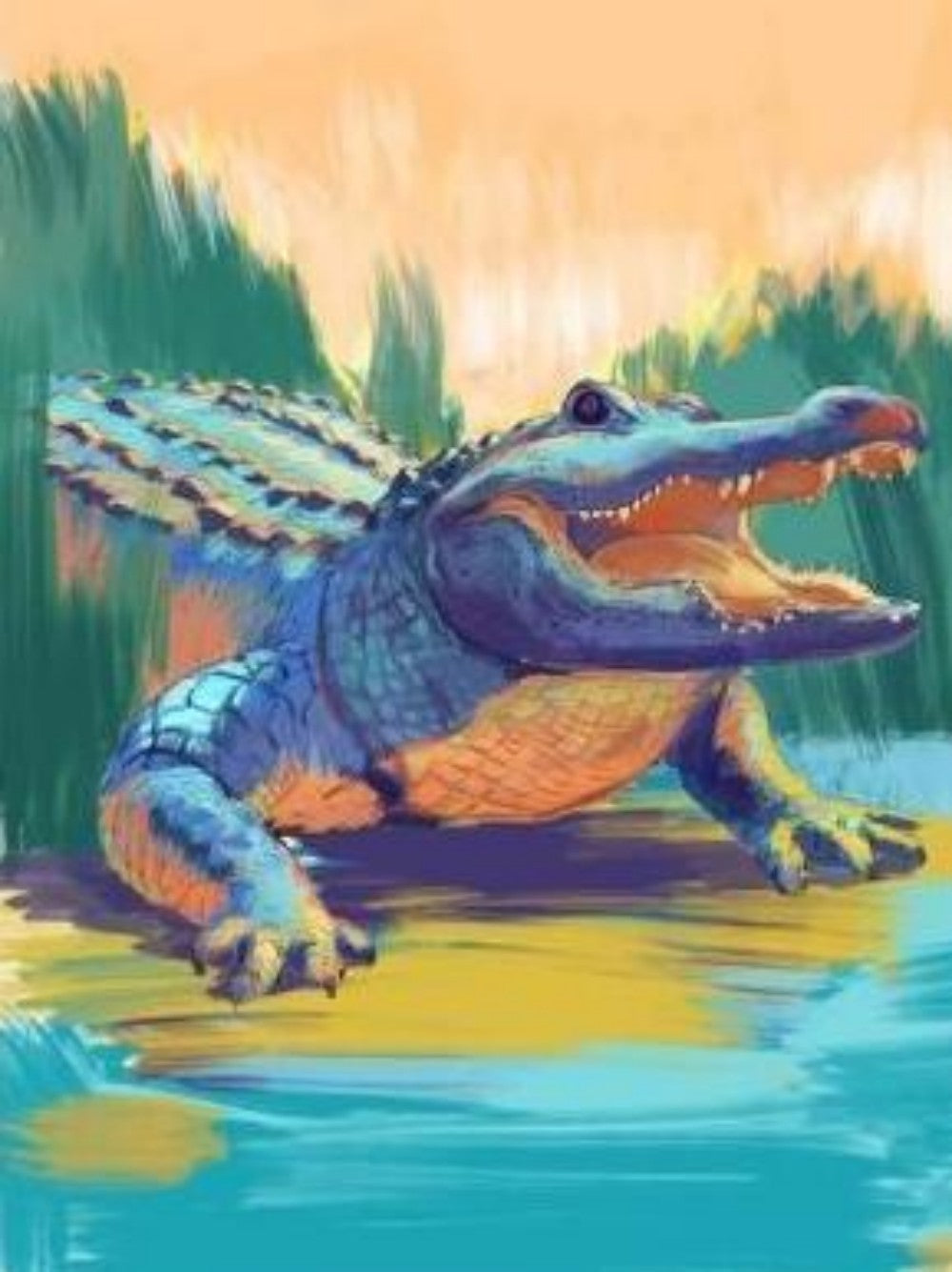 Alligator | Diamond Painting