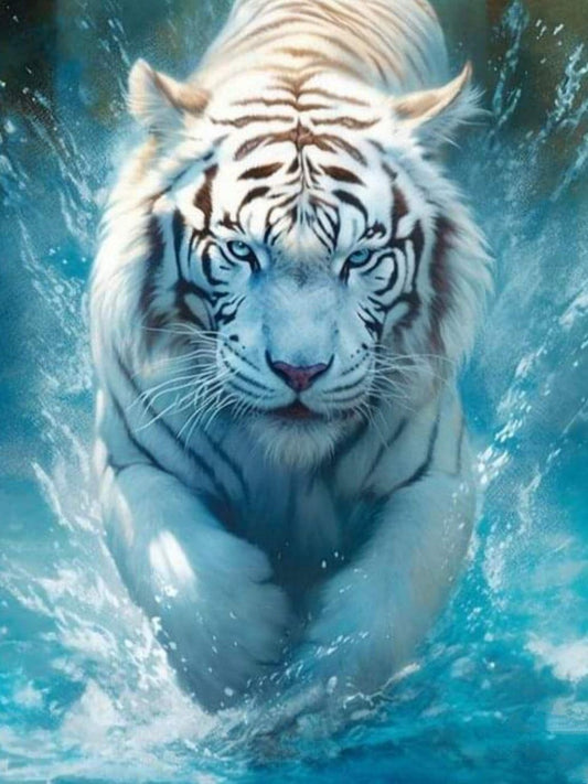 White Tiger | Diamond Painting