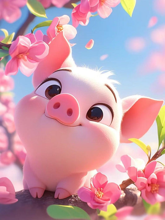 Pig | Diamond Painting