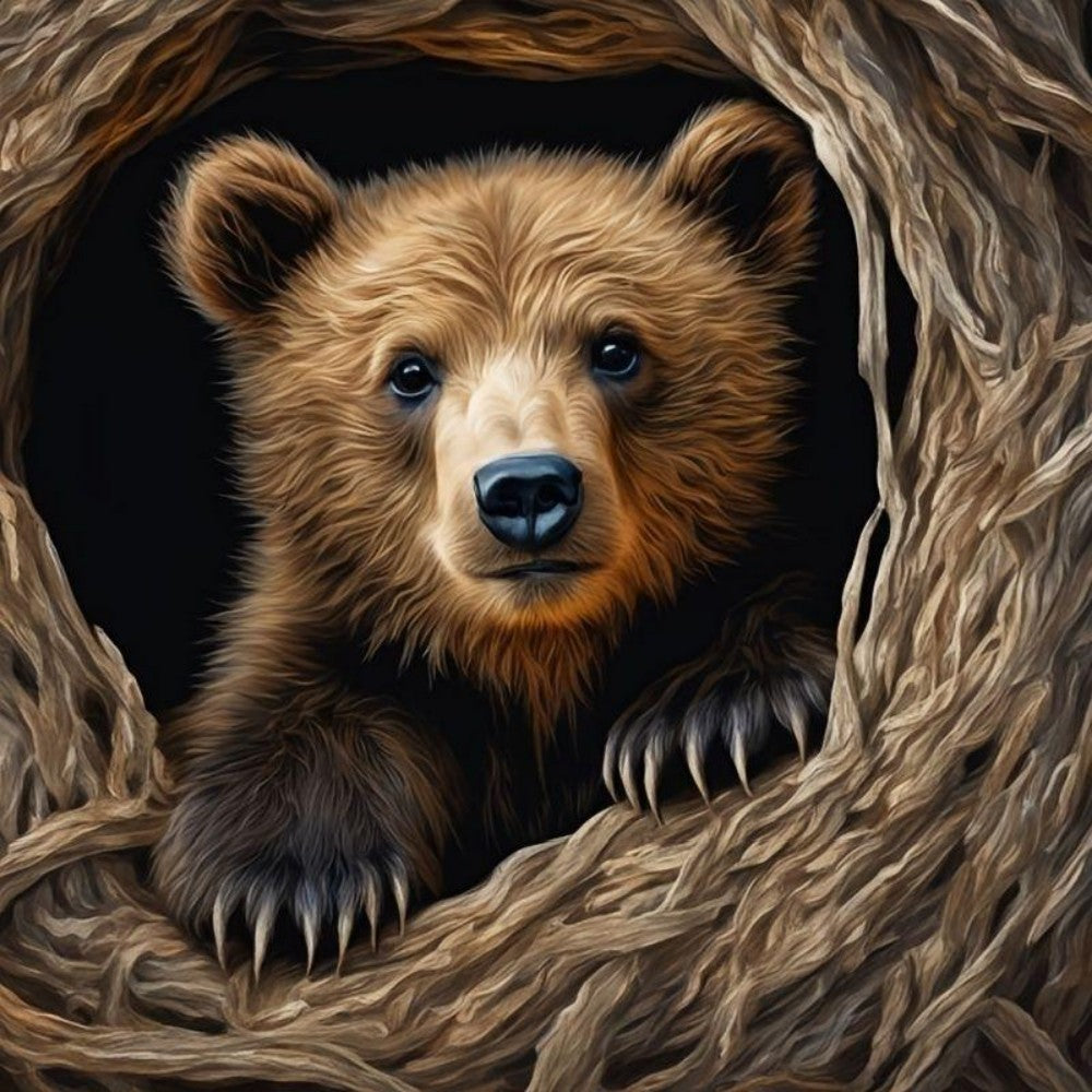 Brown Bear | Diamond Painting
