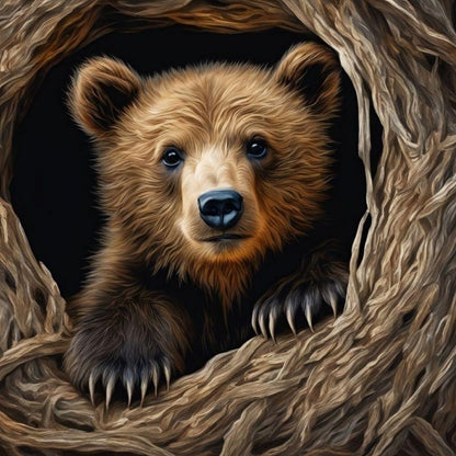Brown Bear | Diamond Painting