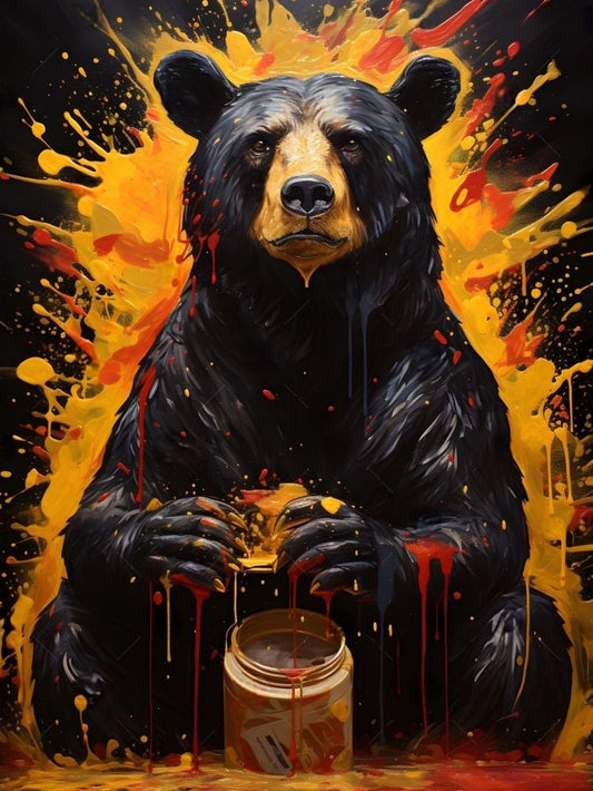 Black Bear | Diamond Painting