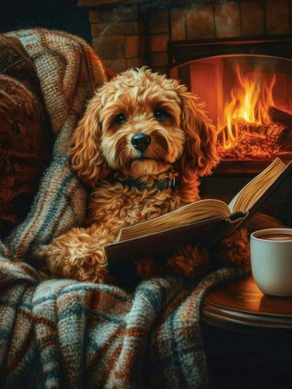 Cavapoo Dog | Diamond Painting