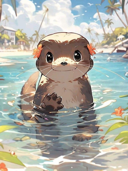 Otter | Diamond Painting