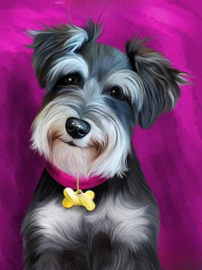 Dog Schnauzer | Diamond Painting