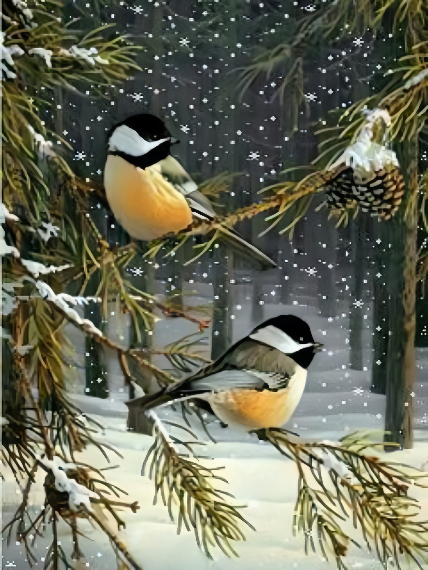 Chickadee | Diamond Painting