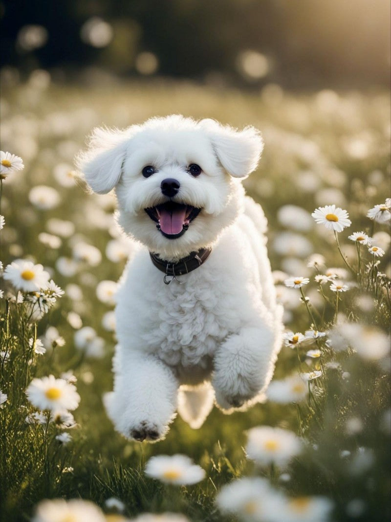 Dog Bichon Frise | Diamond Painting