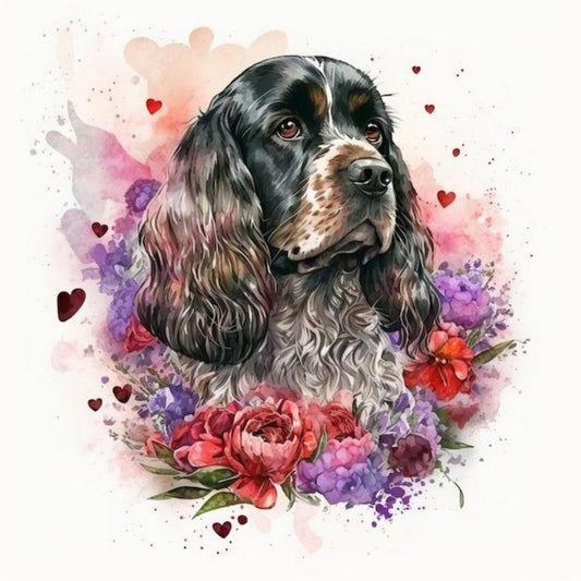 Cocker Spaniel Dog | Diamond Painting