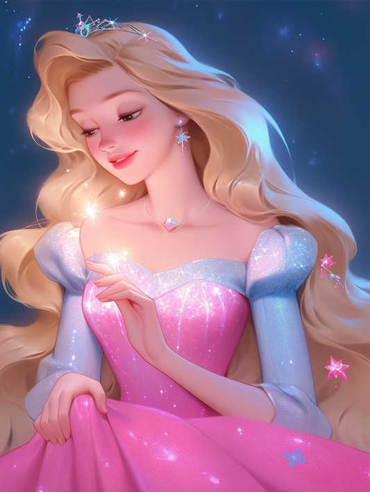 Beautiful Princess | Diamond Painting