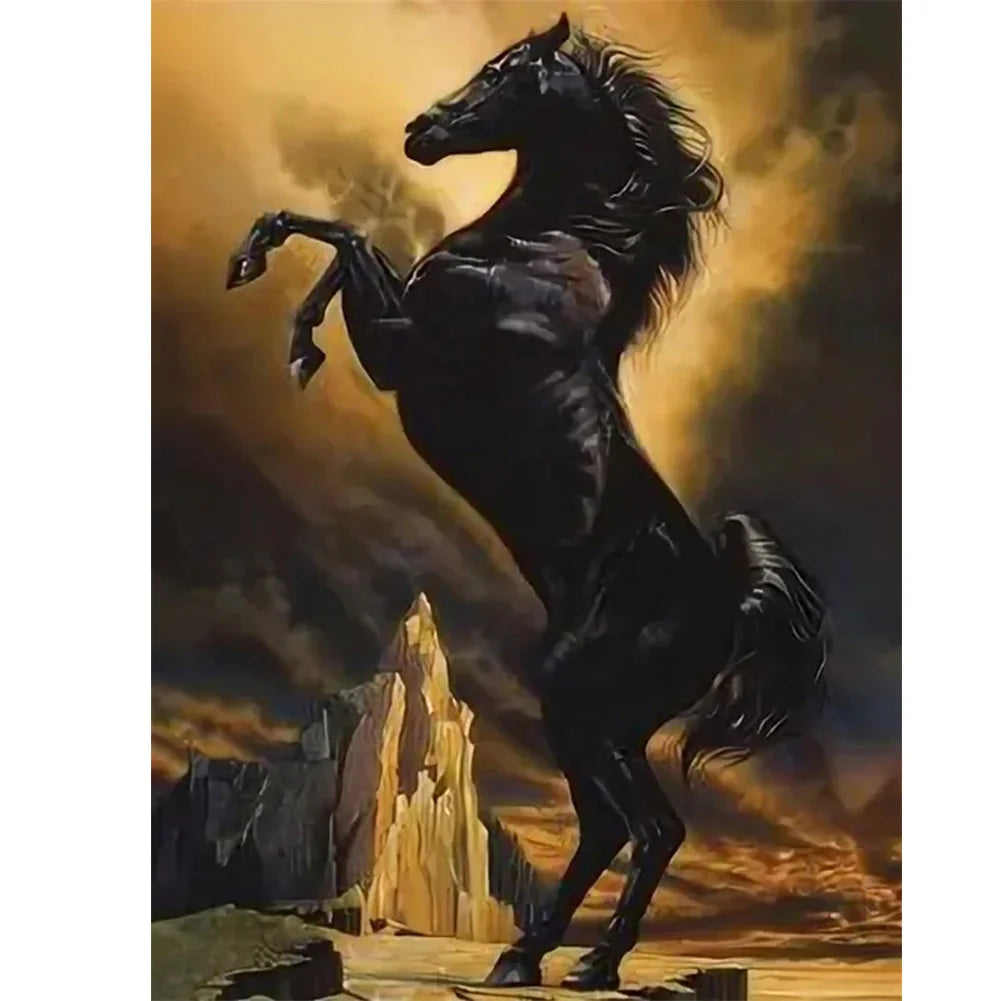 Black Horse | Diamond Painting