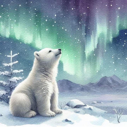 Polar Bear | Diamond Painting
