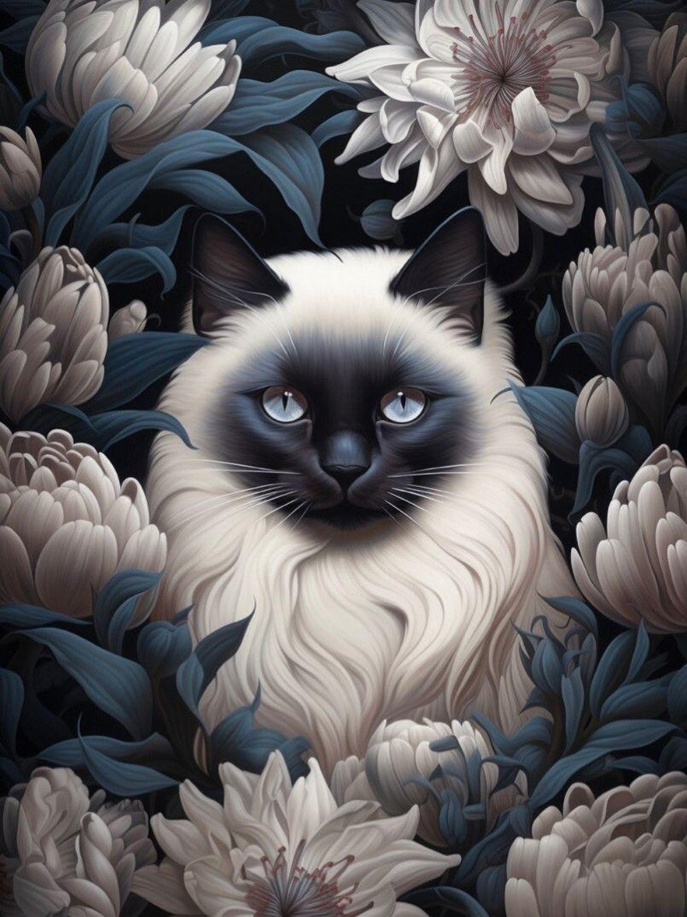 Siamese Cat | Diamond Painting