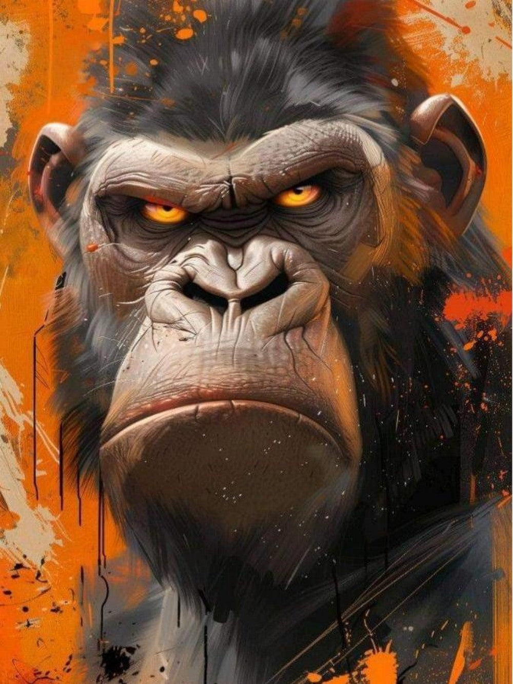 Gorilla | Diamond Painting