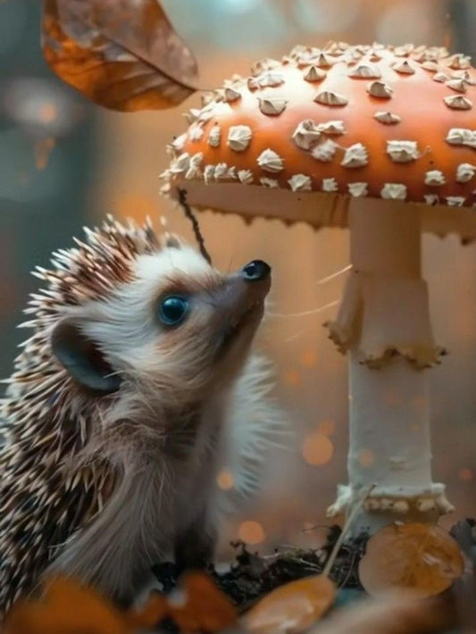 Hedgehog | Diamond Painting