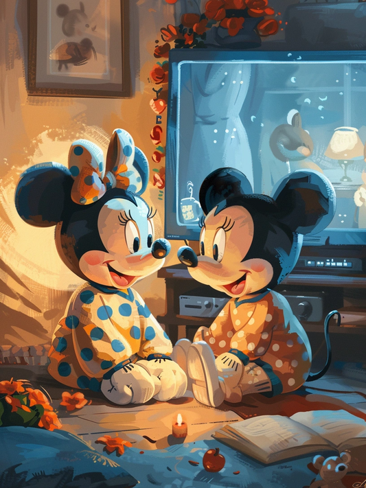 Cartoon Cute Mouse | Diamond Painting