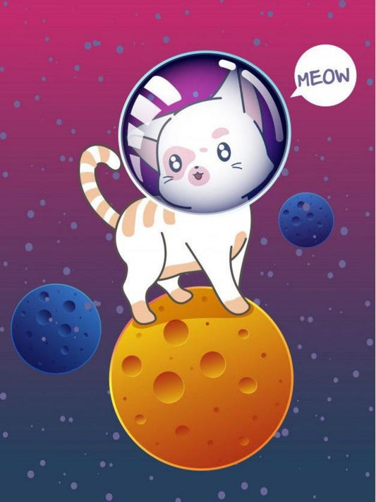 Cats in Space | Diamond Painting