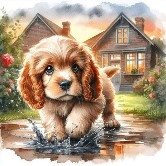 Cocker Spaniel Dog | Diamond Painting