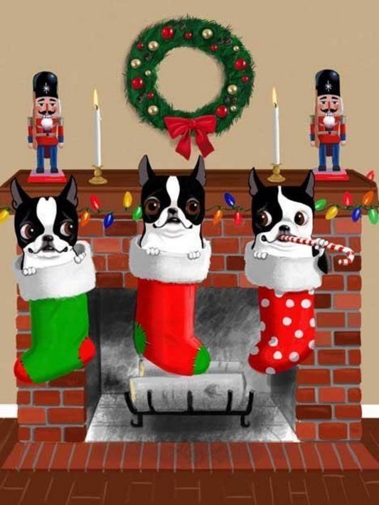 Boston Terrier Dog | Diamond Painting