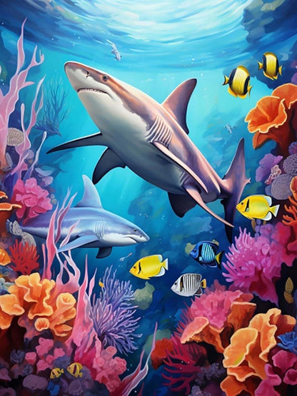 Shark | Diamond Painting