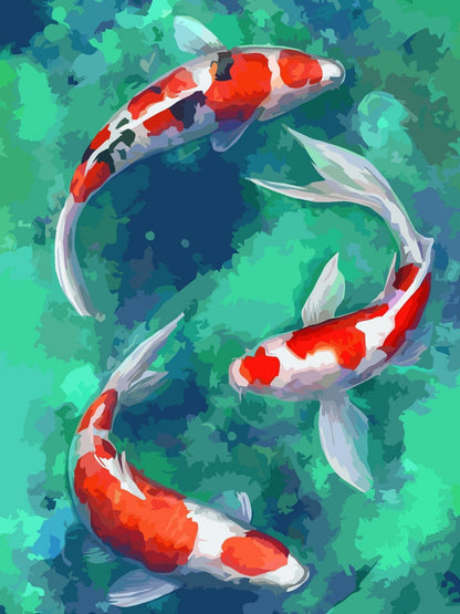 Koi Fish | Diamond Painting