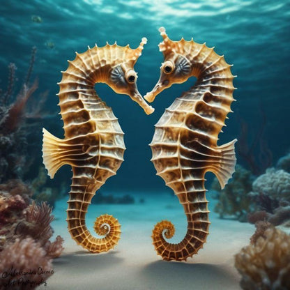 Seahorse | Diamond Painting