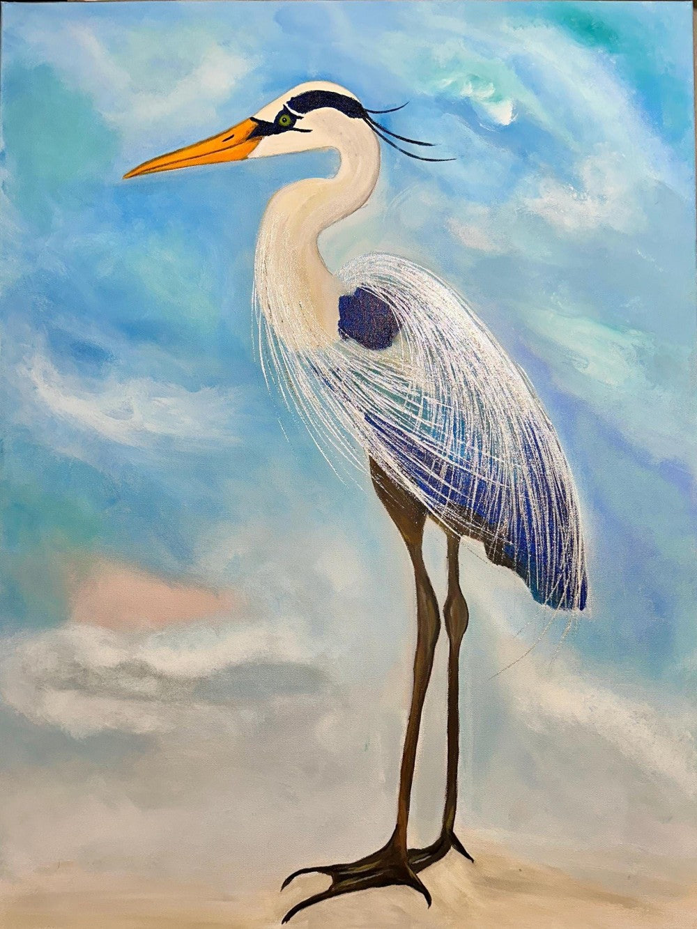 Blue Heron | Diamond Painting