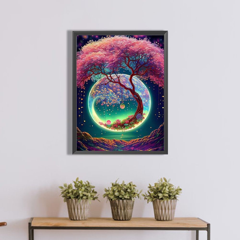 Tree Flower | Diamond Painting