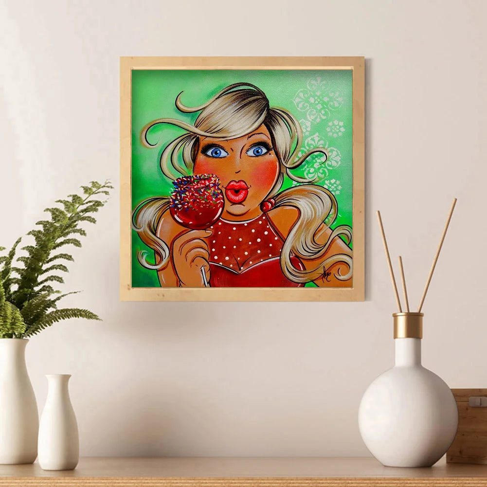 Beautiful Girl | Diamond Painting