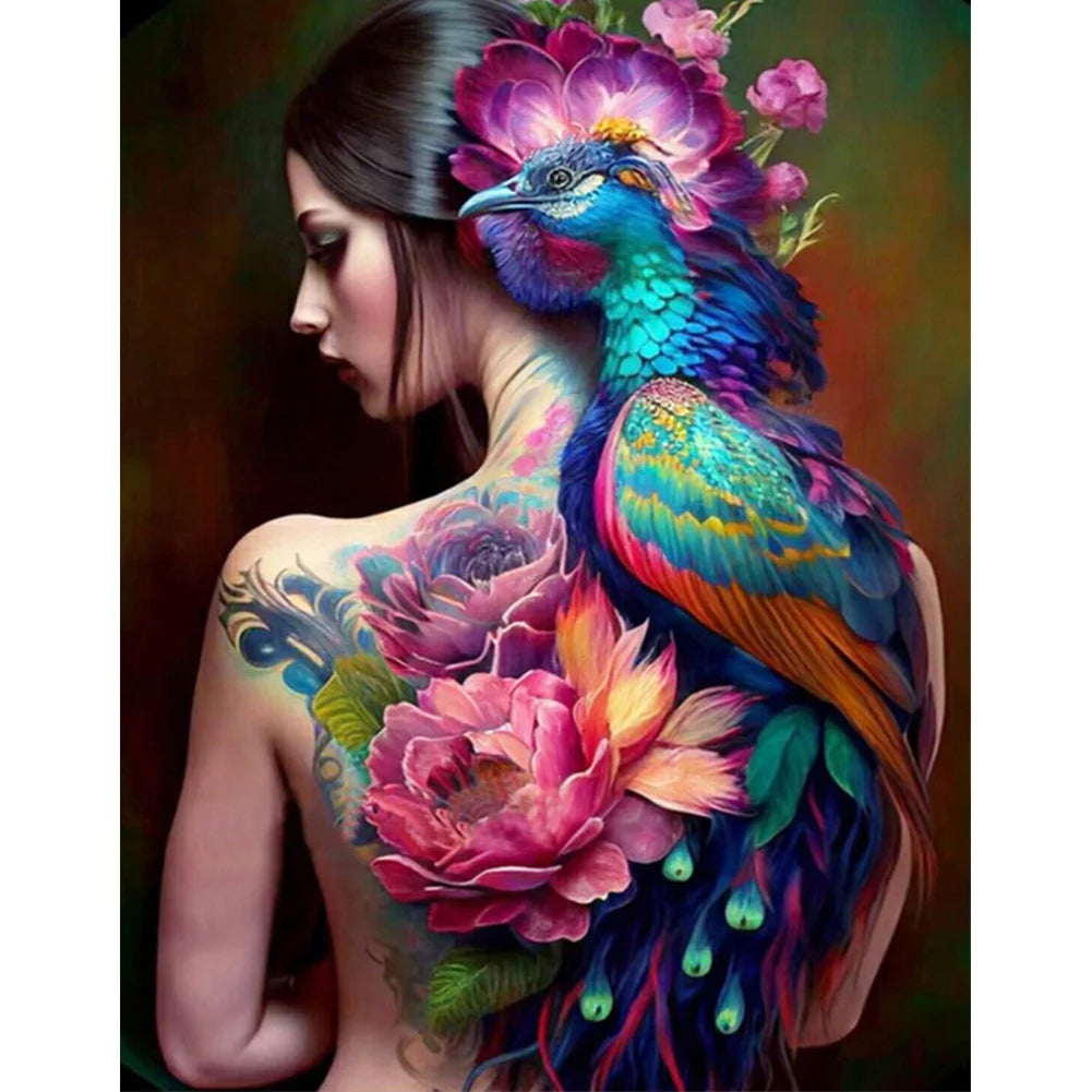 Flower Bird | Diamond Painting