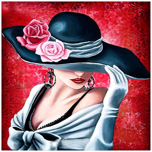 Beautiful Girl | Cross Stitch Embroidery