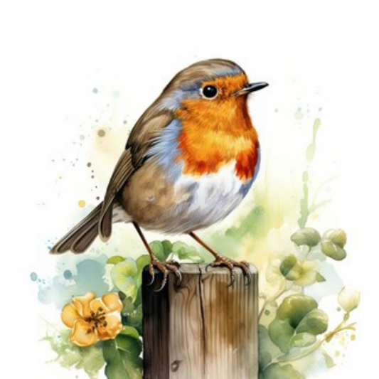 Robin Bird | Diamond Painting