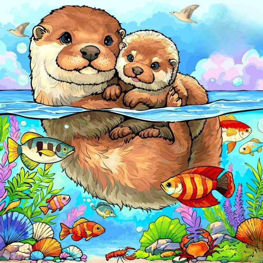 Otter | Diamond Painting