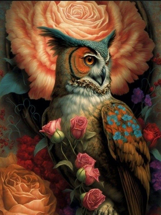 Colorful Owl | Diamond Painting