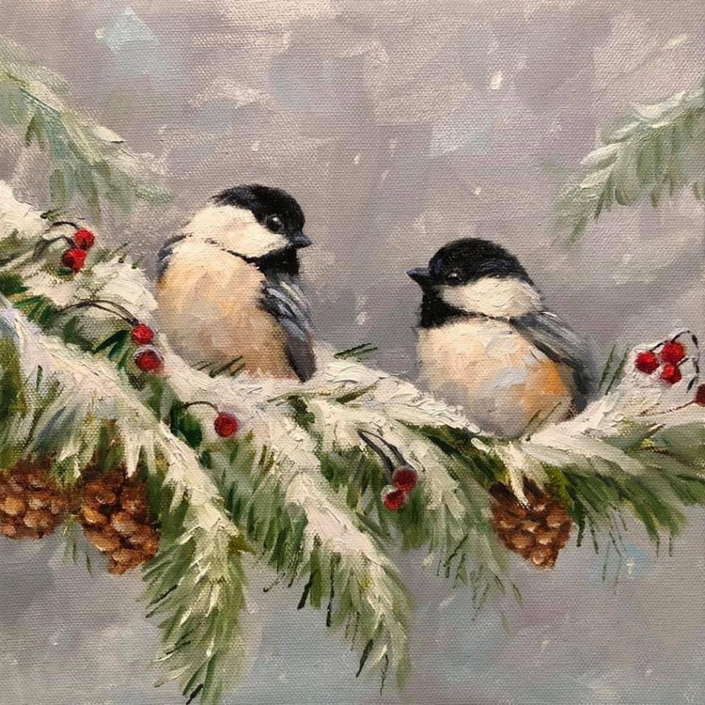 Chickadee | Diamond Painting